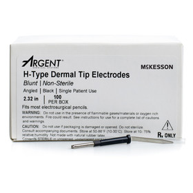 Blade Electrode McKesson NonSterile Blunt Angled Blade Tip Disposable