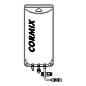 EVA Empty Bag McKesson 2000 mL, Female Connect
