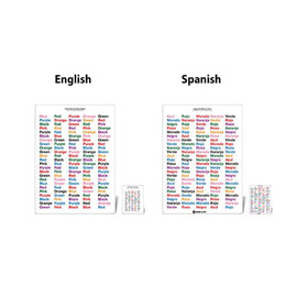 Color Rock Game Set in Spanish