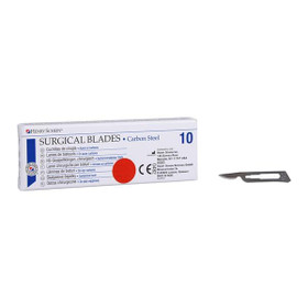Henry Schein Carbon Steel Non-Sterile Surgical Blade #15C, 4310