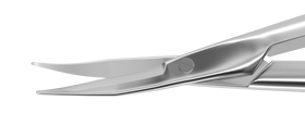Rumex Westcott Curved Tenotomy Scissors, Right, Blunt Tips, 15.00 mm Blades, Length 116 mm, Stainless Steel, 11-048S