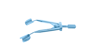Rumex Kershner Reversible Speculum, 14.00 mm Solid Blades, Flat Branches, Length 70 mm, Titanium, 14-0601T