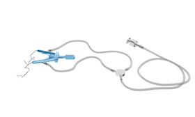 Rumex Lieberman Temporal Speculum with Aspiration, Adult Size, 14.00 mm V-Shaped Blades, Length 78 mm, 14-080A