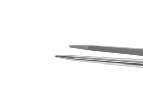 Rumex McPherson Straight Tying Forceps, 4.00 mm Tying Platform, Length 84 mm, Stainless Steel, 4-171S