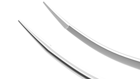 Rumex Disposable McPherson Tying Forceps, Curved, 6 per Box, 4-177D