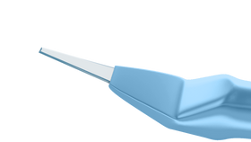 Rumex Zaldivar Diamond Knife for ICL, 0.55/1.00 mm, Length 117 mm, Angled Titanium Handle, 6-20/6-0551