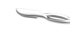 Rumex Combo Prechopper, Sharp & Blunt Blades, Straight, Cross-Action, Max Opening 2.80 mm, Round Handle, Length 121 mm, Stainless Steel, 7-1161S