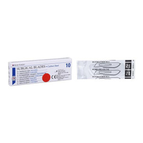 Henry Schein Carbon Steel Non-Sterile Surgical Blade #21, 4313