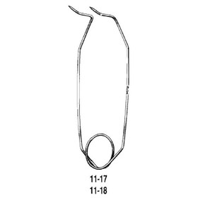 FARR Wire Retractor, 5-1/2" (140mm), Prongs 3/4" (19mm)., 11-17