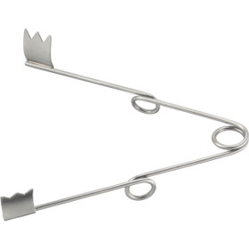 Spring Wire Retractor, 3-1/2" (90mm), with Blades 3/8" (11mm) Wide X 5/8" (15.5mm), 11-19