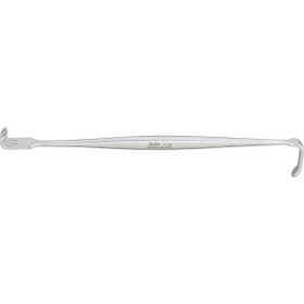 SENN Retractor, 6-3/8" (16.2cm), Double-Ended, 3 Blunt Prongs, 11-76