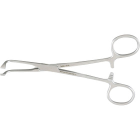 Miltex Allis Tissue Forceps, 5-3/4" (146Mm), 5 X 6 Teeth, Angular Jaws., 16-2