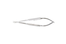 Round Handles, 0.6 Mmtips, 5-1/4" (13.3 Cm), Curved Jaws, With Lock, 17-1020