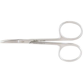 Miltex Iris Scissors, 3-1/2" (8.9 Cm), Curved, With 20 Mm Blades, Delicate., 18-1398