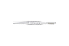 Miltex Tissue Forceps 2 X 3 Teeth, Standard Pattern Serrated Handles, 4-1/2" (114 Cm), 6-60