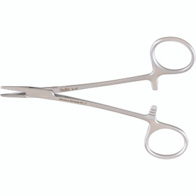 Neivert Needle Holder, 4-7/8" (123Mm), One Offset Ring, 8-12