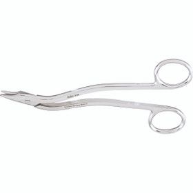 Heath Suture Scissors, 6-1/8" (154 Cm), Serrated Blade, 9-96