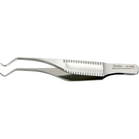 Miltex Botvin Iris Forceps,2-7/8" (7.3 Cm), Fine Cross-Serrated Tips, 0.5 Mm Wide, 18-829