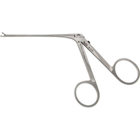 Miltex House Oval Cup Forceps, 2-13/16" (7.1 Cm) Shaft, .9 Mm Cups, Angled Left 15 Deg, 19-2119