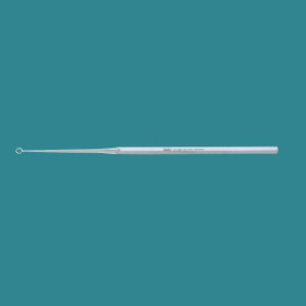 Miltex Buck Ear Curette, 6-1/2" (16.5 Cm), Straight, Blunt, Size 3, 19-288