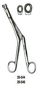 Miltex Bruening Septum Forceps, 7-1/2" (19.1 Cm), Mortised Shank, Large Fenestrated Cup Jaws 8 Mm Wide, 20-546