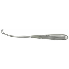Miltex Reverse Curve Adenoid Curette, 8-2/3 15/16" (20.8 Cm), Size 4, 19 Mm Blade, 20-814