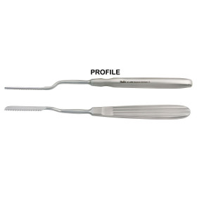 Miltex Joseph Nasal Saw, 7-1/2" (19.1 Cm), Bayonet Right, 21-282