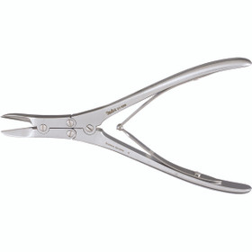 Miltex Rowland Nasal Hump Forceps, 7" (17.8 Cm), Double Action, Narrow Jaws, 21-628