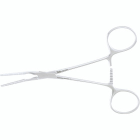 Miltex Cooley Pediatric Vascular Clamp, 5-1/2", Angled Jaws 25 Mm, Straight Shank, 24-3200