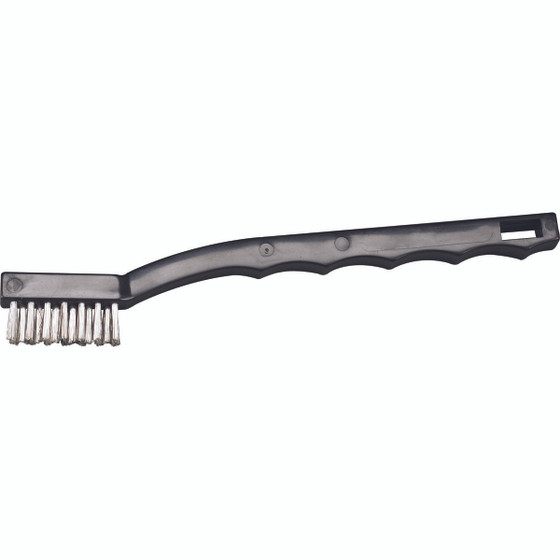 Miltex Instrument Cleaning Brushes 7-1/4" (184mm), Package Of 3, Stainless Steel Bristles, 3-1001