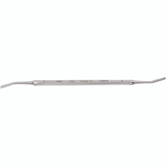 Miltex Nail/Bone Rasp, 7" (177Mm), Double-Ended, Backwards Cuttng, 40-93