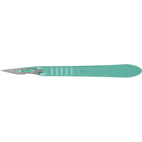 Miltex Disposable Scalpels, Stainless Steel, Sterile Blade Size No. 11, 10/Box, 4-411