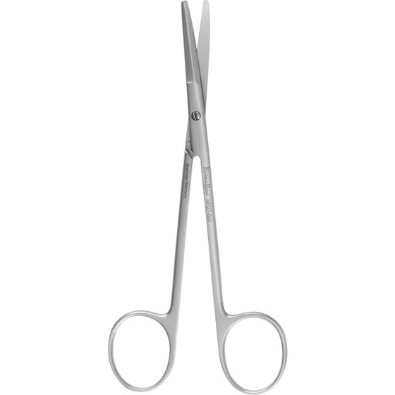 Meisterhand Fomon Scissors, Saber Back, Slightly Curved, Semi-Sharp Outer Edges, MH21-600