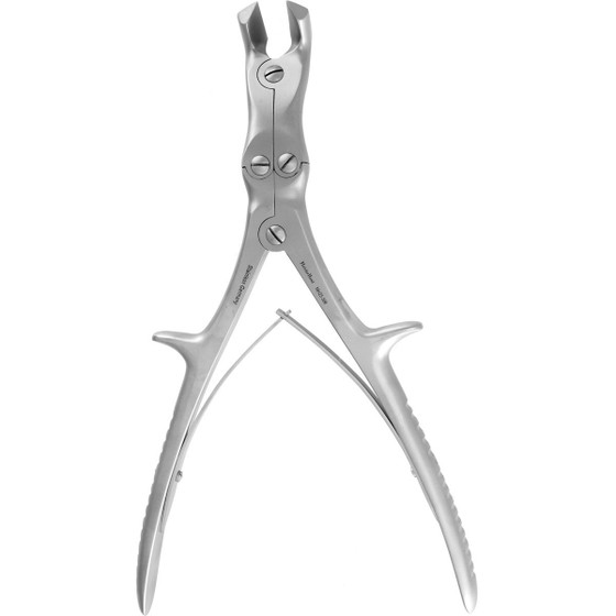 Meisterhand Stille-Horsley Bone Cutting Forceps, 10-1/2" (26.7 cm), Angled Blades, MH25-396
