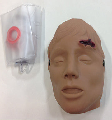 Lacerated Forehead (Manikin Use Only), 800-6733