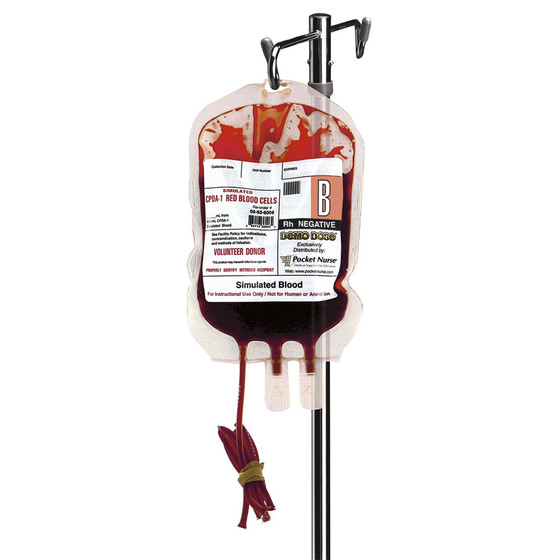 Demo Dose Simulated Red Blood Cells - B NegatIVe, PN01007