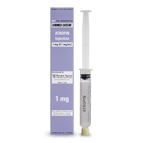 Demo Dose Prefilled Syringe - Atropin (10 Ml), PN01066