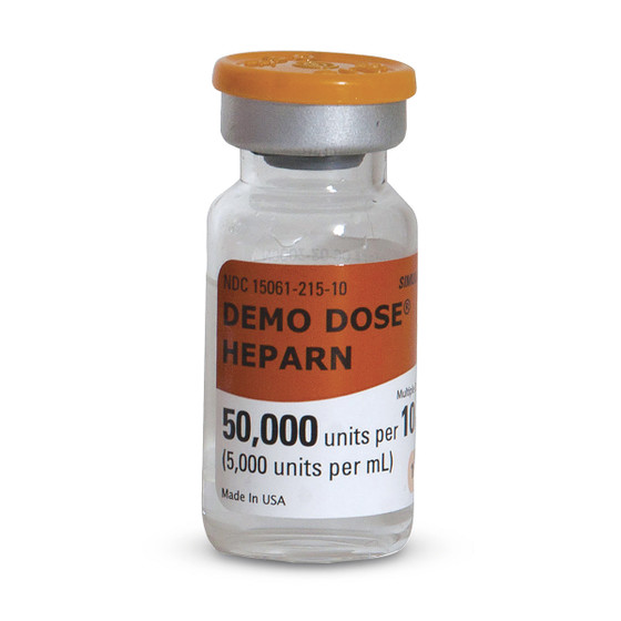 Demo Dose Heparin - 5,000 U/Ml, PN01245