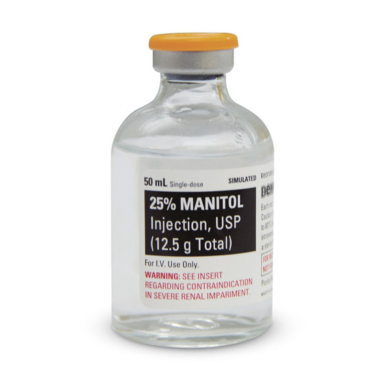 Demo Dose 25% Manitol - 50 mL, PN01260