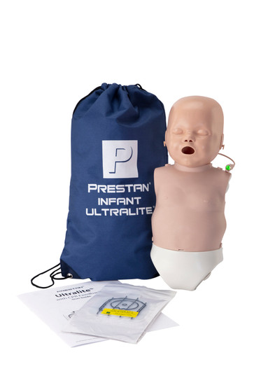 Prestan Infant Ultralite Manikin With Cpr Feedback, Single (Medium Skin), PR00044M