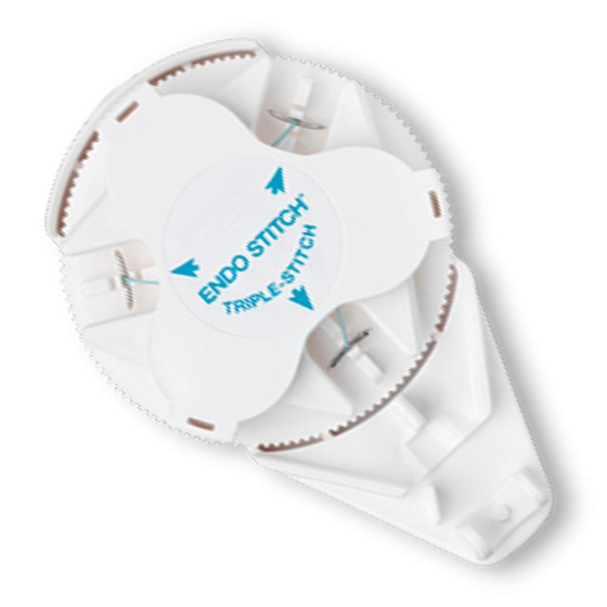 Surgiwip Surgidac Suture with Delivery System, Green, Size 0, 48", V-20 Needle, EDW-50