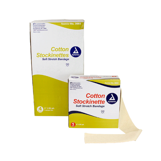 Cotton Stockinette 3" x 25yds 16/Box
