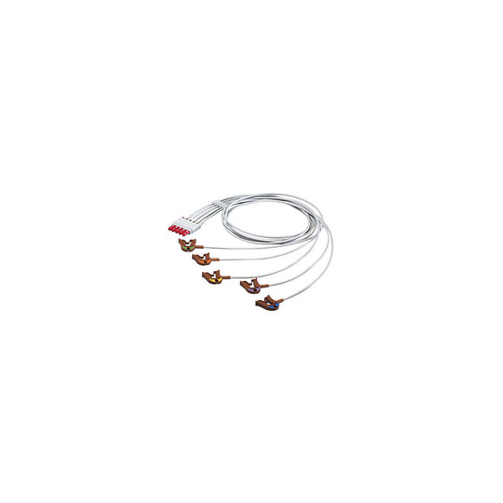 5 lead set Grabber chest, AAMI ICU, M1976A