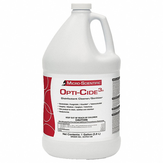 Opti-Cide3 Surface Disinfectant Cleaner / Sanitizer, 4/Case