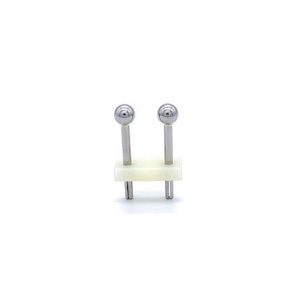 Ball Electrode set, (2) Balls x 4mmM Ends, Used on 00-100-PLUS Nerve Stimulator, 00-106