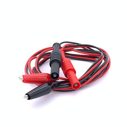 Lead Set, Nerve Stimulator, 54", Protected 4mmM x Alligator Clip, for 00-100-PLUS Peripheral Nerve Stim., 00-107-P