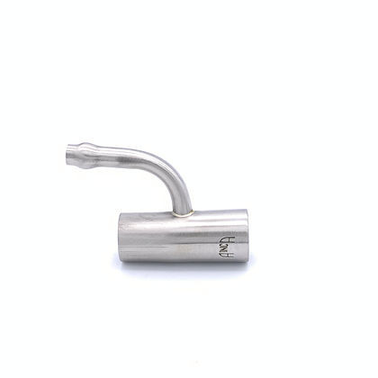 Adapter, "T" Tube, Washington Type (short), Lightweight, 15mmF x 15mmM x 1/4" O2 Nipple, Stainless Steel, 00-240