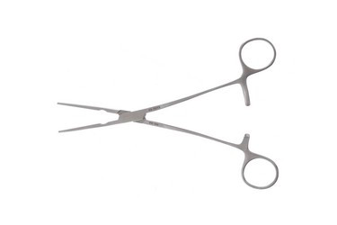 DeBakey Patent Ductus Clamps 8 1/8" (20.5 cm) Angled, 2-3/8" (6 cm) jaw, 353513