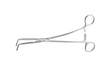 DeBakey Multi-Purpose Angled Clamps 9 1/2" (24.0 cm) No. 1, 90 degree angle, 1-3/4" (4.5 cm) jaw, 353690