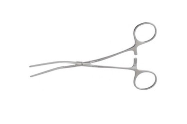 DeBakey Multipurpose Vascular Clamps Long 6 1/2" (16.5 cm) Angled 30 degrees, 354442
